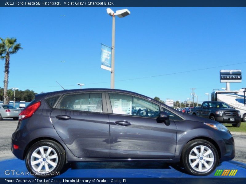 Violet Gray / Charcoal Black 2013 Ford Fiesta SE Hatchback