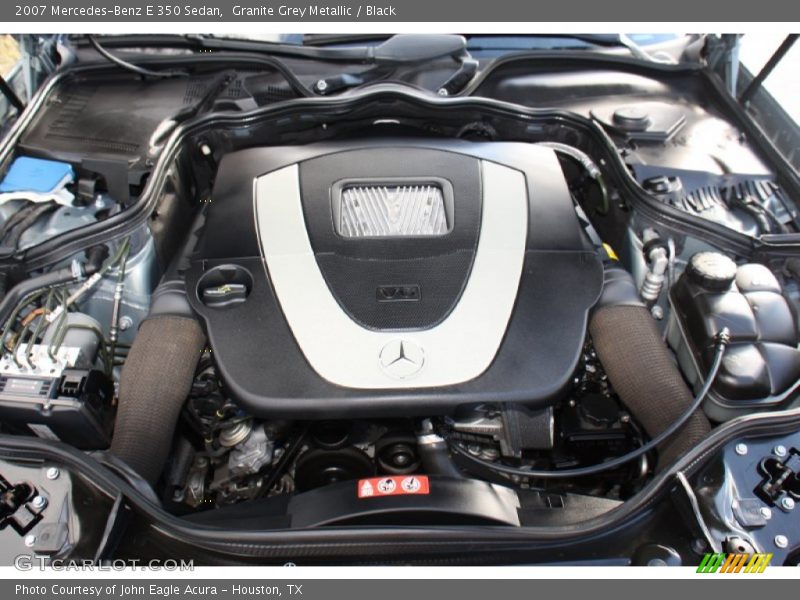 Granite Grey Metallic / Black 2007 Mercedes-Benz E 350 Sedan