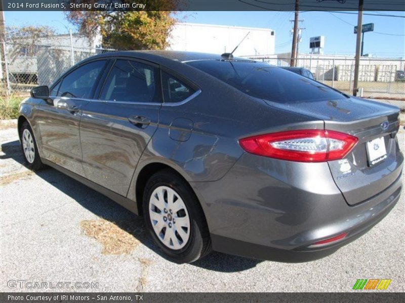 Sterling Gray / Earth Gray 2014 Ford Fusion S