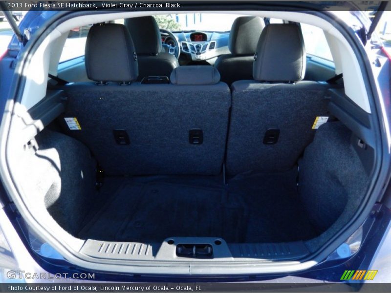 Violet Gray / Charcoal Black 2013 Ford Fiesta SE Hatchback