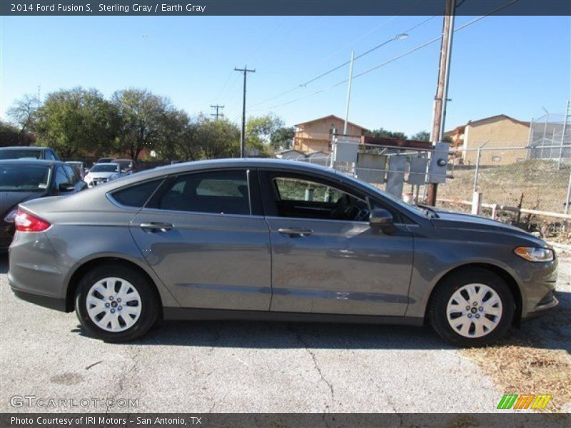 Sterling Gray / Earth Gray 2014 Ford Fusion S