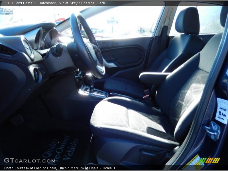 Violet Gray / Charcoal Black 2013 Ford Fiesta SE Hatchback