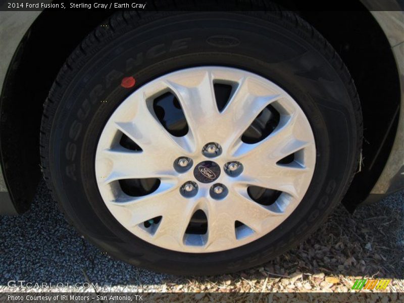 Sterling Gray / Earth Gray 2014 Ford Fusion S