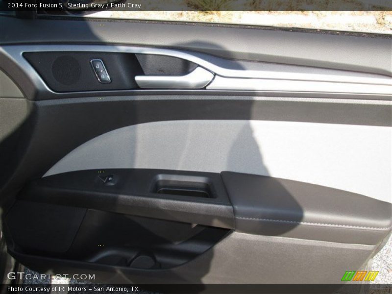 Sterling Gray / Earth Gray 2014 Ford Fusion S