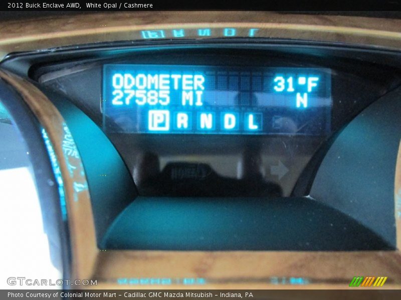 White Opal / Cashmere 2012 Buick Enclave AWD