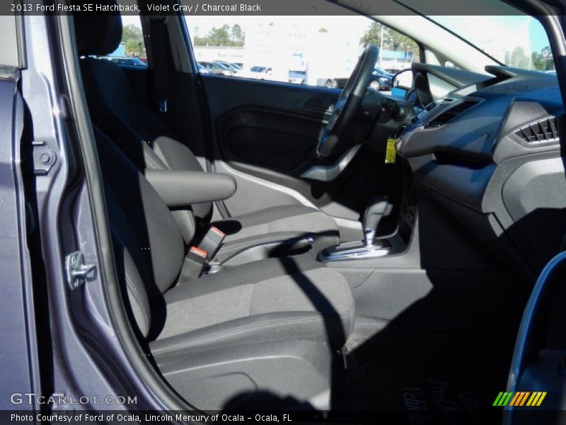 Violet Gray / Charcoal Black 2013 Ford Fiesta SE Hatchback