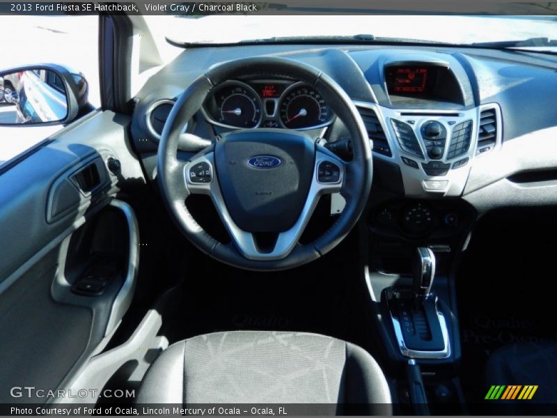 Violet Gray / Charcoal Black 2013 Ford Fiesta SE Hatchback