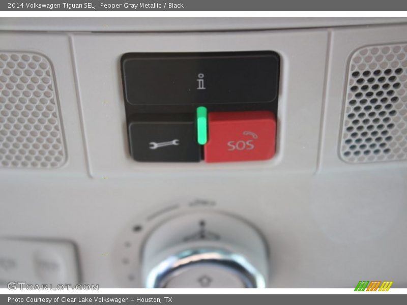 Pepper Gray Metallic / Black 2014 Volkswagen Tiguan SEL