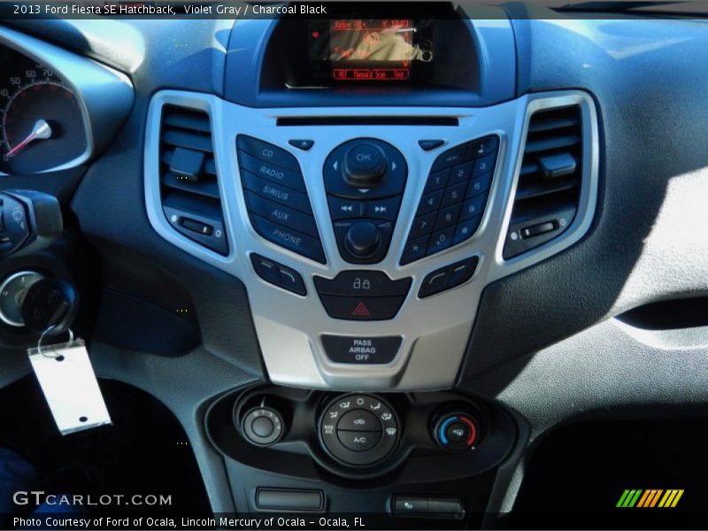 Violet Gray / Charcoal Black 2013 Ford Fiesta SE Hatchback