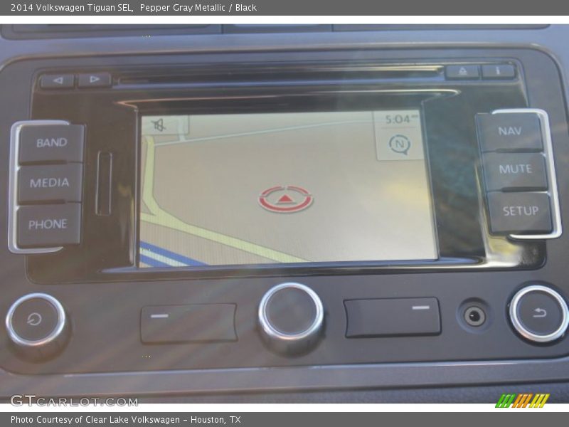 Pepper Gray Metallic / Black 2014 Volkswagen Tiguan SEL