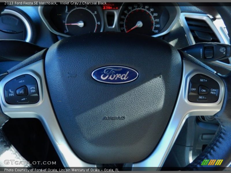 Violet Gray / Charcoal Black 2013 Ford Fiesta SE Hatchback