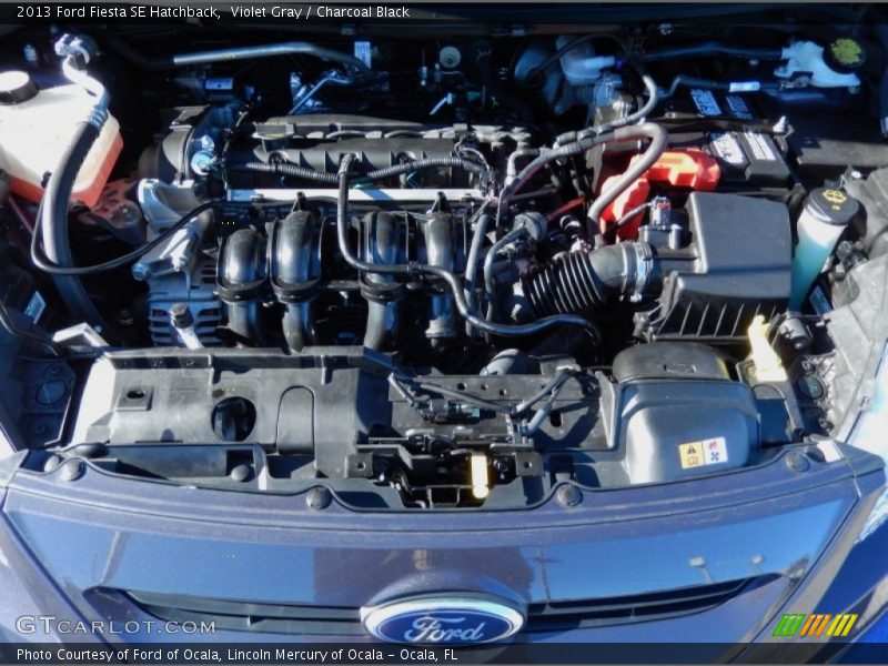 Violet Gray / Charcoal Black 2013 Ford Fiesta SE Hatchback