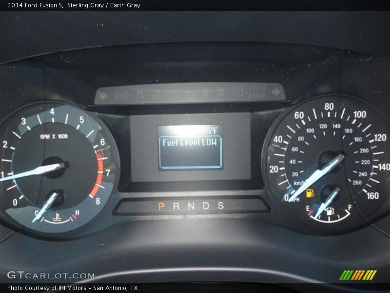 Sterling Gray / Earth Gray 2014 Ford Fusion S
