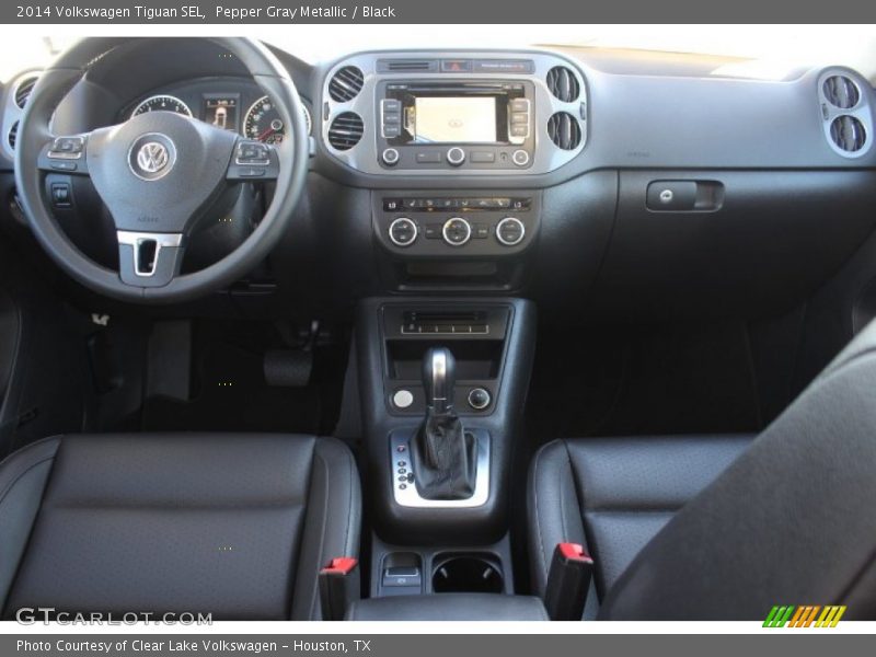 Dashboard of 2014 Tiguan SEL