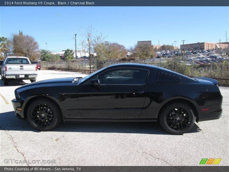 Black / Charcoal Black 2014 Ford Mustang V6 Coupe