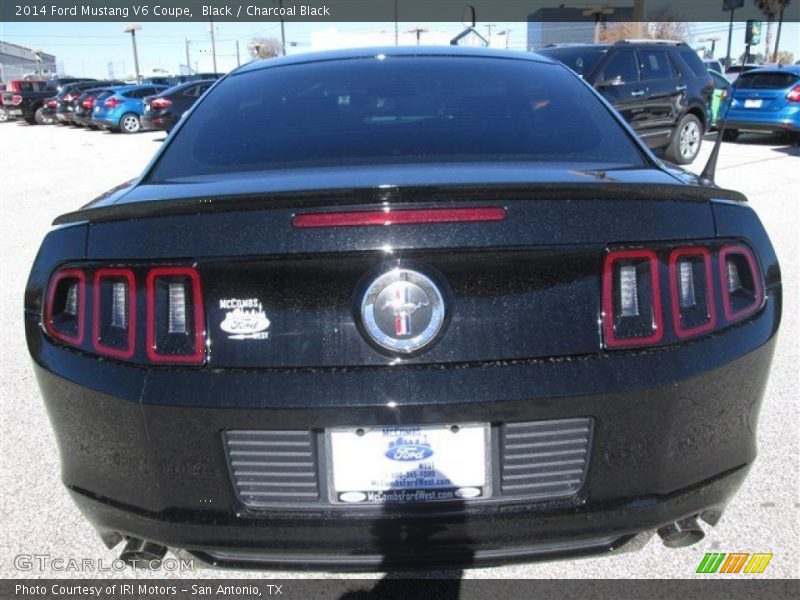 Black / Charcoal Black 2014 Ford Mustang V6 Coupe
