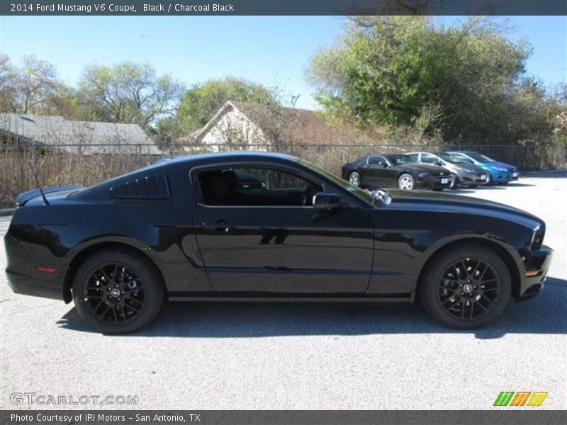 Black / Charcoal Black 2014 Ford Mustang V6 Coupe