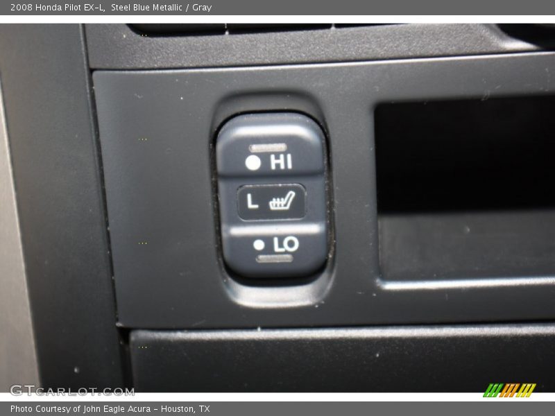Steel Blue Metallic / Gray 2008 Honda Pilot EX-L