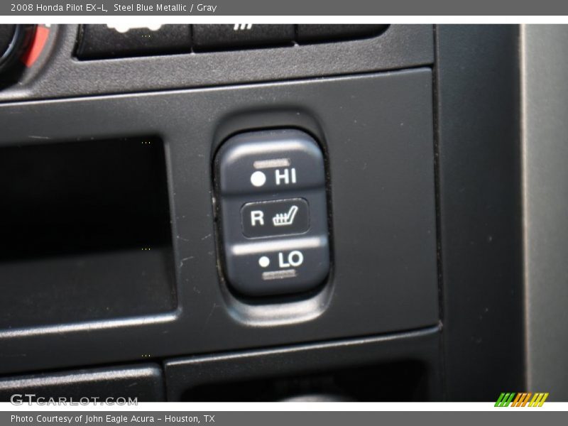 Steel Blue Metallic / Gray 2008 Honda Pilot EX-L