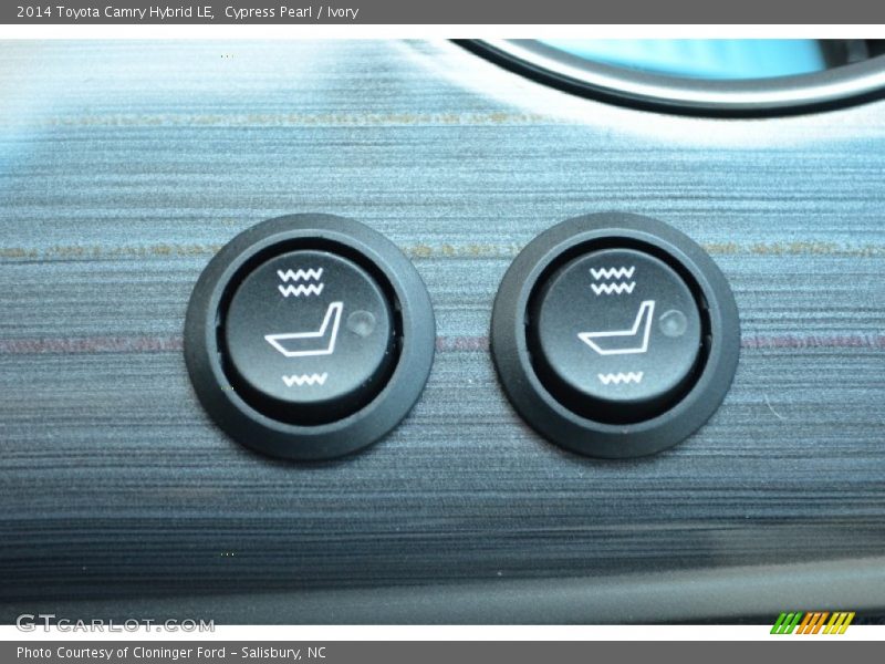 Cypress Pearl / Ivory 2014 Toyota Camry Hybrid LE