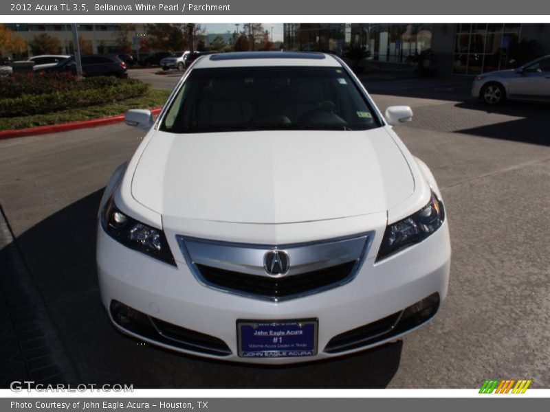 Bellanova White Pearl / Parchment 2012 Acura TL 3.5