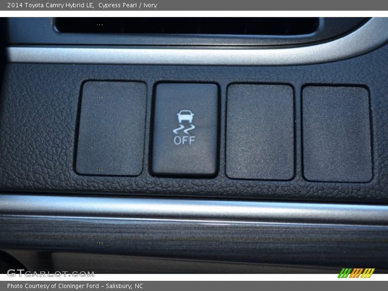 Cypress Pearl / Ivory 2014 Toyota Camry Hybrid LE