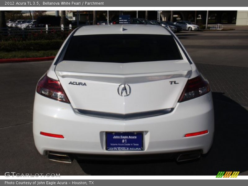 Bellanova White Pearl / Parchment 2012 Acura TL 3.5