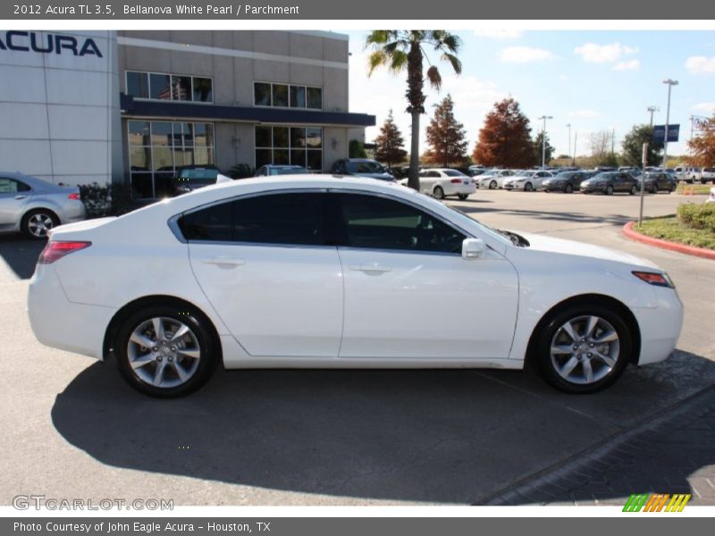 Bellanova White Pearl / Parchment 2012 Acura TL 3.5