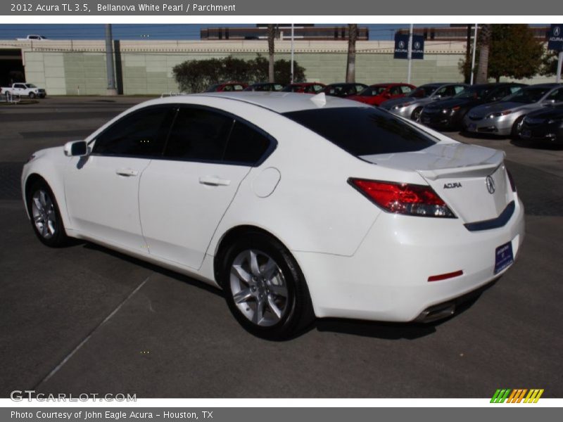 Bellanova White Pearl / Parchment 2012 Acura TL 3.5