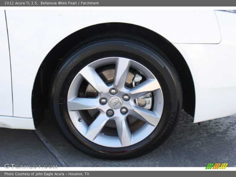 Bellanova White Pearl / Parchment 2012 Acura TL 3.5