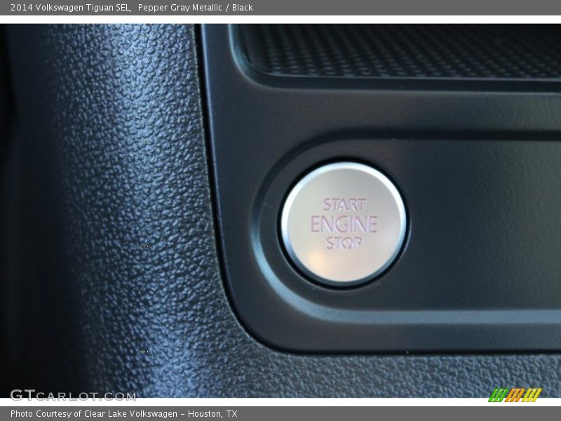Pepper Gray Metallic / Black 2014 Volkswagen Tiguan SEL
