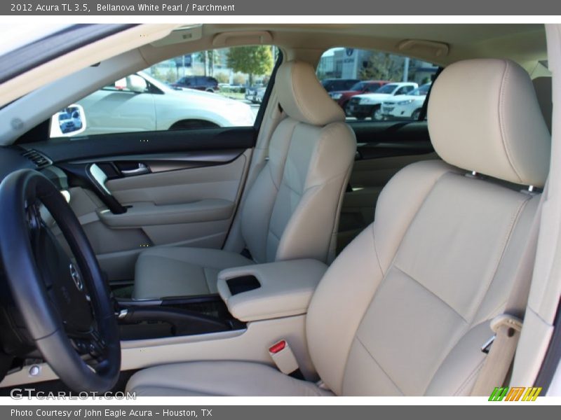 Bellanova White Pearl / Parchment 2012 Acura TL 3.5