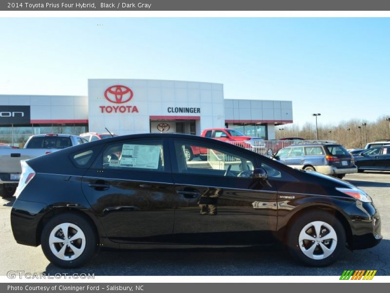 Black / Dark Gray 2014 Toyota Prius Four Hybrid