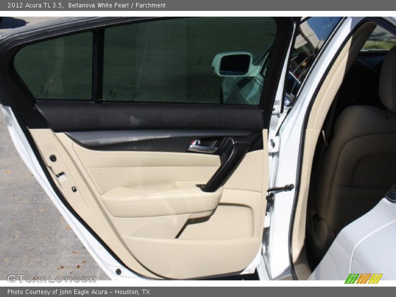 Bellanova White Pearl / Parchment 2012 Acura TL 3.5