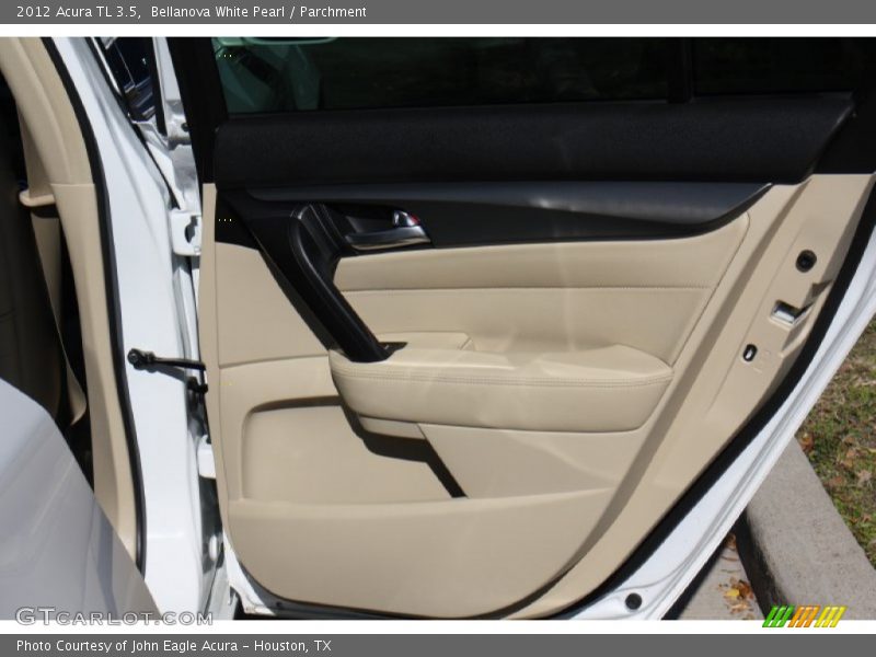 Bellanova White Pearl / Parchment 2012 Acura TL 3.5
