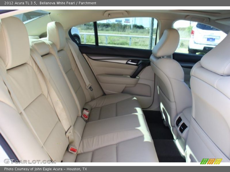 Bellanova White Pearl / Parchment 2012 Acura TL 3.5