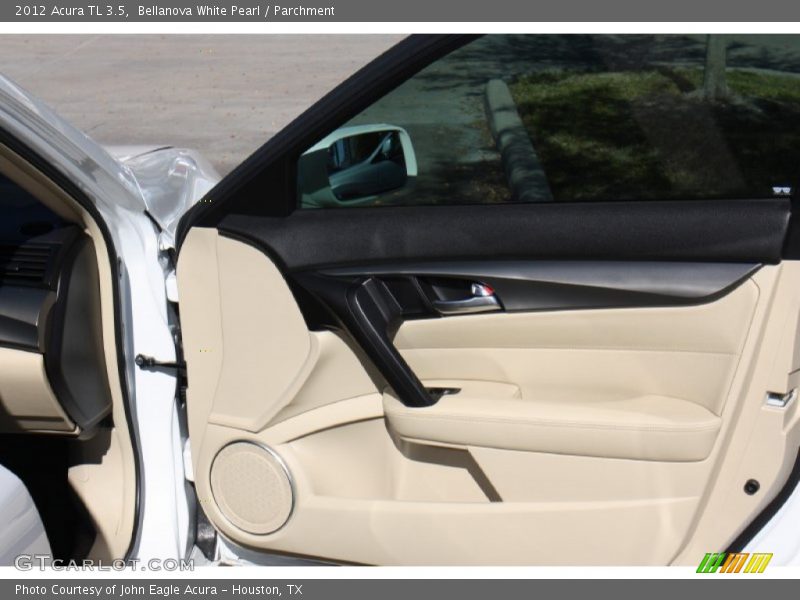 Bellanova White Pearl / Parchment 2012 Acura TL 3.5