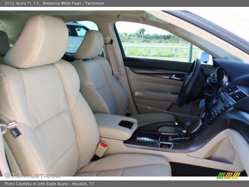 Bellanova White Pearl / Parchment 2012 Acura TL 3.5