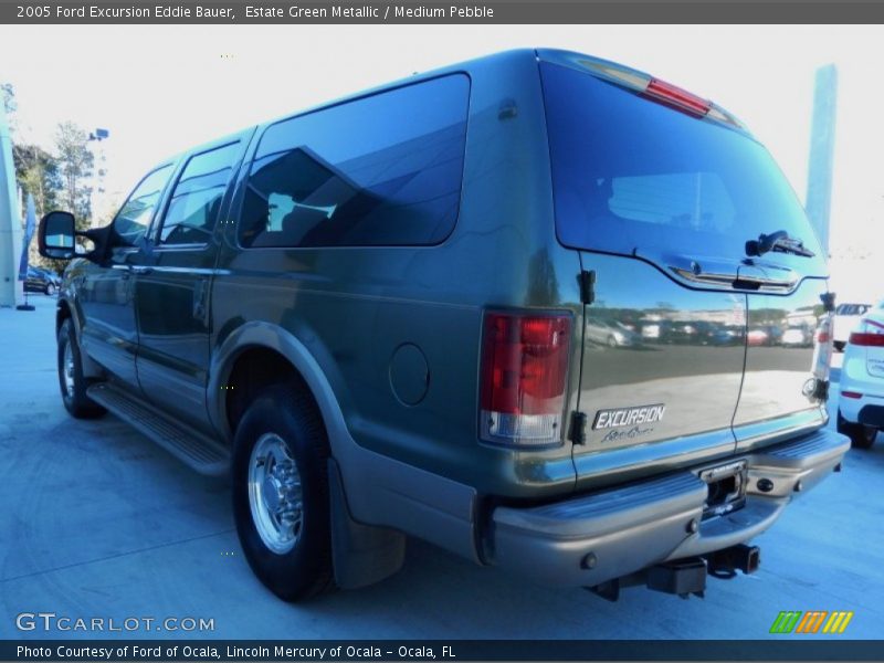 Estate Green Metallic / Medium Pebble 2005 Ford Excursion Eddie Bauer