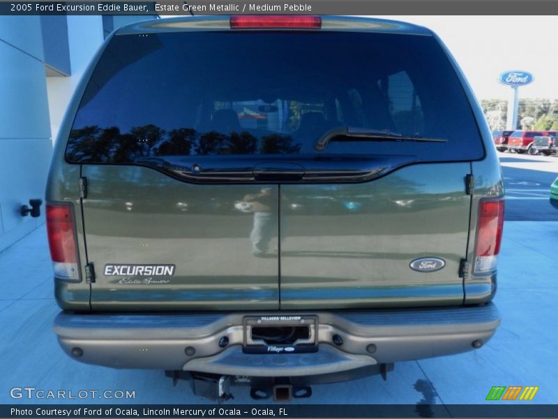 Estate Green Metallic / Medium Pebble 2005 Ford Excursion Eddie Bauer