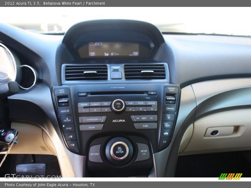 Bellanova White Pearl / Parchment 2012 Acura TL 3.5