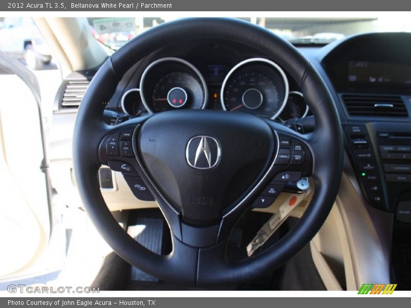 Bellanova White Pearl / Parchment 2012 Acura TL 3.5