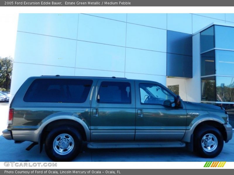 Estate Green Metallic / Medium Pebble 2005 Ford Excursion Eddie Bauer