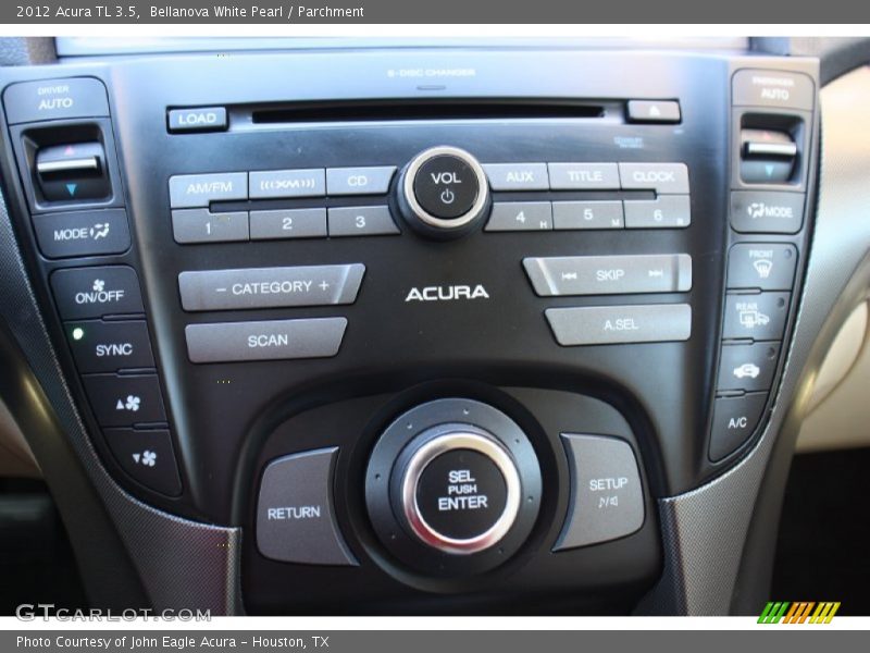 Bellanova White Pearl / Parchment 2012 Acura TL 3.5