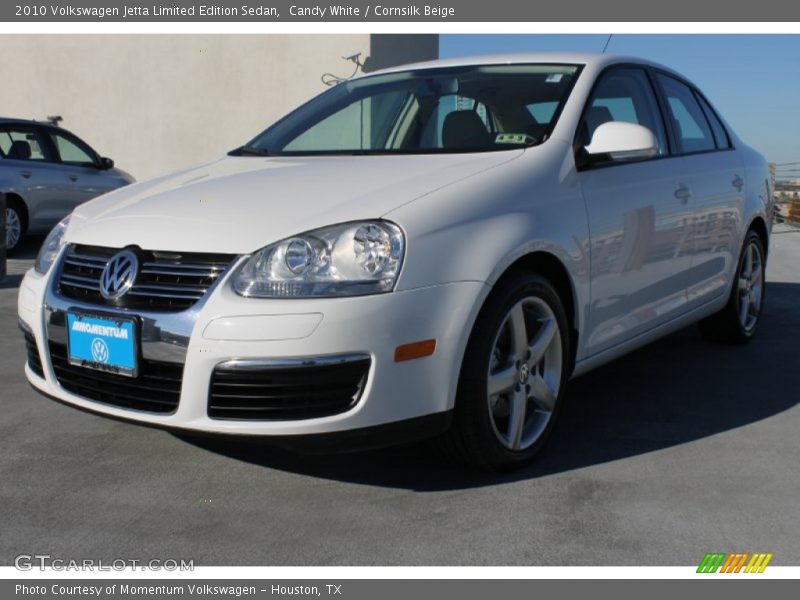 Candy White / Cornsilk Beige 2010 Volkswagen Jetta Limited Edition Sedan