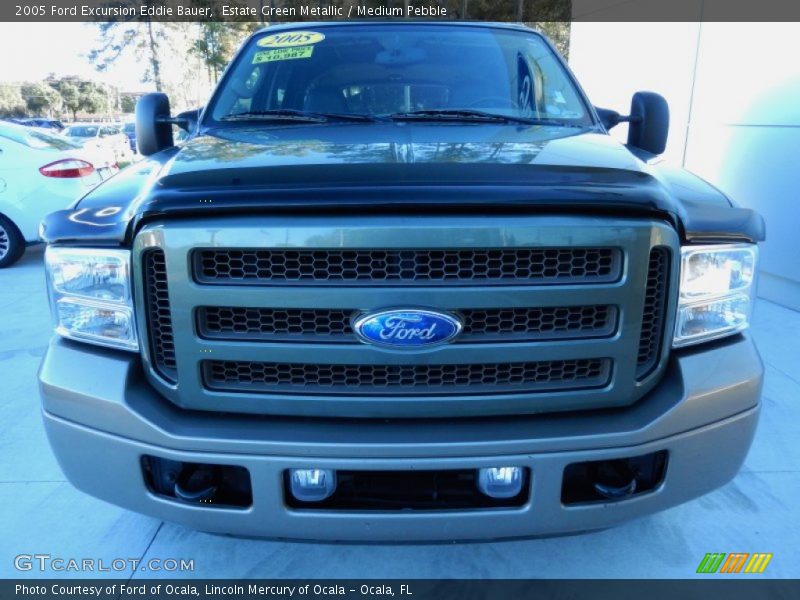 Estate Green Metallic / Medium Pebble 2005 Ford Excursion Eddie Bauer