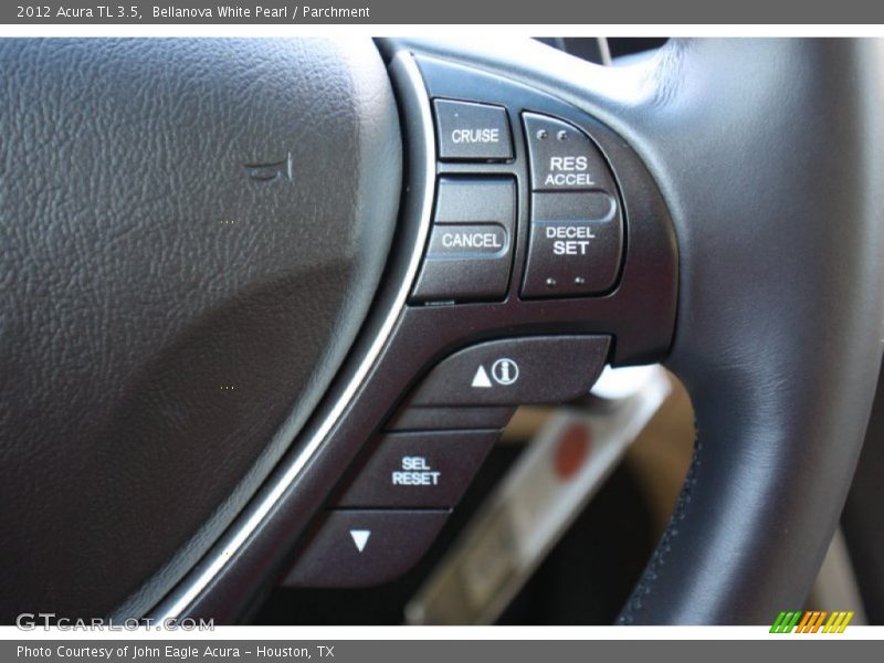 Bellanova White Pearl / Parchment 2012 Acura TL 3.5