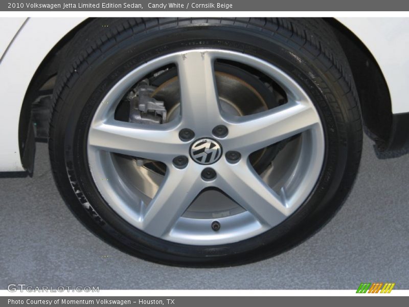 Candy White / Cornsilk Beige 2010 Volkswagen Jetta Limited Edition Sedan