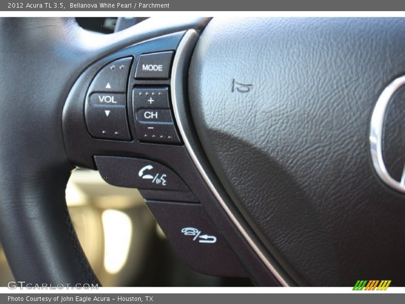 Bellanova White Pearl / Parchment 2012 Acura TL 3.5
