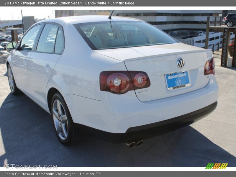 Candy White / Cornsilk Beige 2010 Volkswagen Jetta Limited Edition Sedan